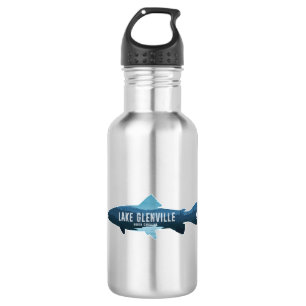 Lake Glenville North Carolina Fish 532 Ml Water Bottle