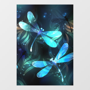 Lake Glowing Dragonflies
