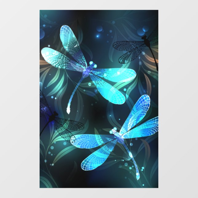 Lake Glowing Dragonflies (Sheet)