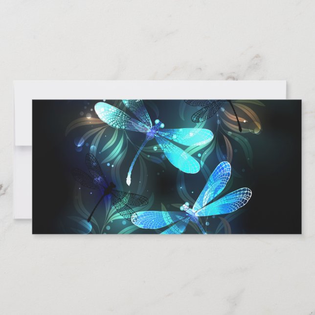 Lake Glowing Dragonflies Announcement (Front)