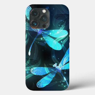 Lake Glowing Dragonflies iPhone 13 Pro Case