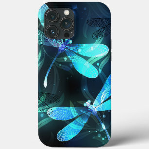Lake Glowing Dragonflies iPhone 13 Pro Max Case