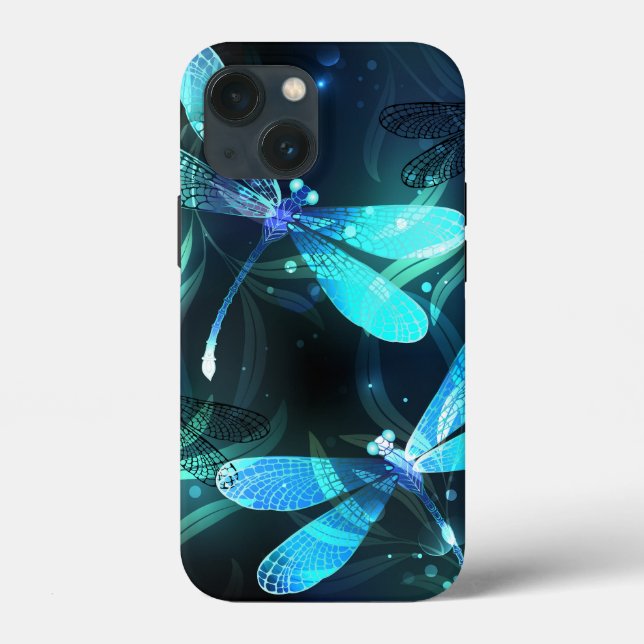 Lake Glowing Dragonflies Case-Mate iPhone Case (Back)