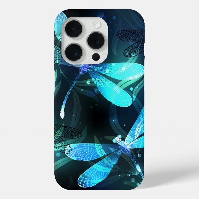Lake Glowing Dragonflies Case-Mate iPhone Case (Back)