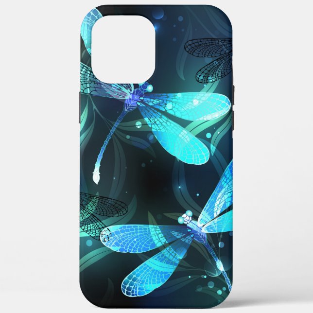Lake Glowing Dragonflies Case-Mate iPhone Case (Back)