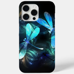 Lake Glowing Dragonflies iPhone 15 Pro Max Case