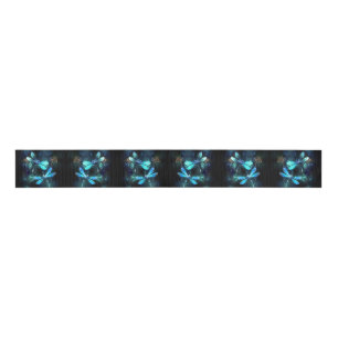 Lake Glowing Dragonflies Grosgrain Ribbon