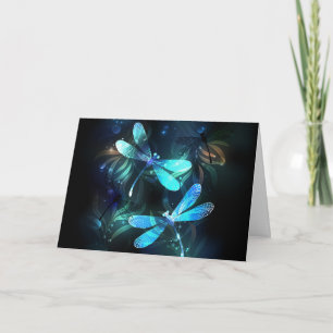 Lake Glowing Dragonflies Invitation