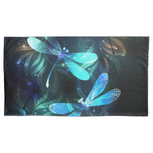 Lake Glowing Dragonflies Pillowcase