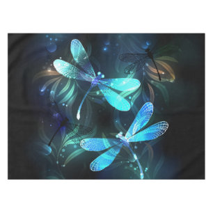 Lake Glowing Dragonflies Tablecloth