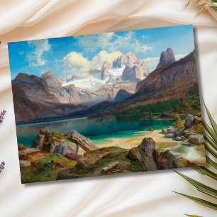 Lake Gosau With A View Of The Dachstein Massif Postcard
