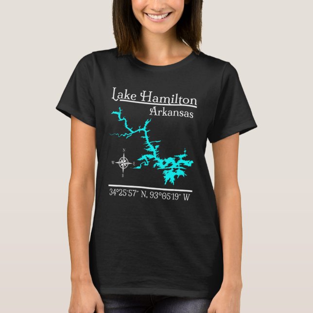 Lake Hamilton  Arkansas 3 T-Shirt (Front)