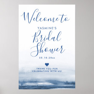 Lake Harbour Fog   Bridal Shower   Welcome Sign