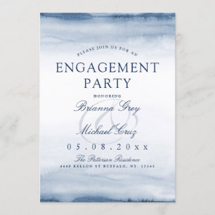 Lake Harbour Fog Engagement Party Invitation