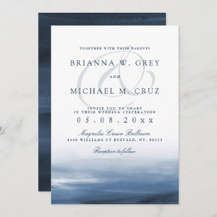 Lake Harbour Wedding Invitation