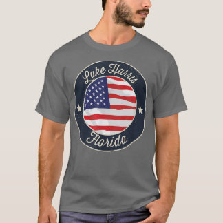 Lake Harris - Patriotic Florida Souvenir T-Shirt