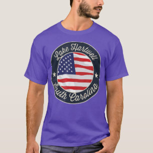 Lake Hartwell - Patriotic South Carolina Souvenir  T-Shirt