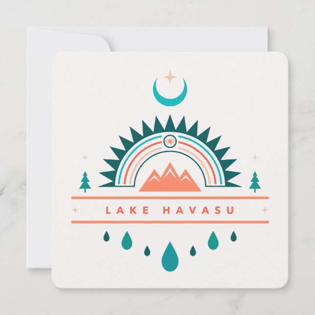 LAKE HAVASU ARIZONA INVITATION (Front)