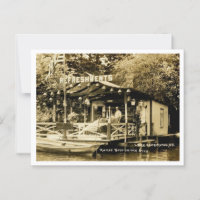 Lake Hopatcong NG House Boat River Styx 1910s