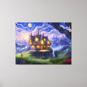 Lake House Canvas Print