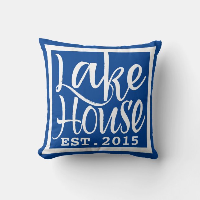 Lake House Cushion (Front)