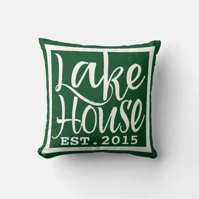 Lake House Cushion (Front)