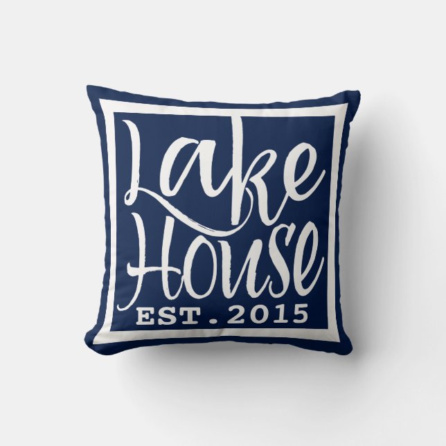Lake House Cushion (Front)