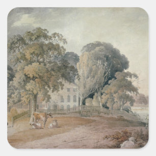 Lake House, Epping Square Sticker