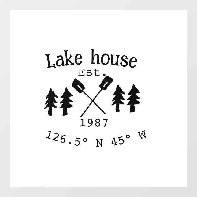 Lake house ets. Date year custom coordinates add n (Sheet)