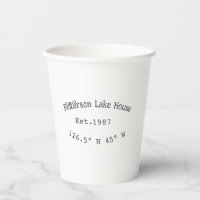 Lake house ets. Date year custom coordinates add n