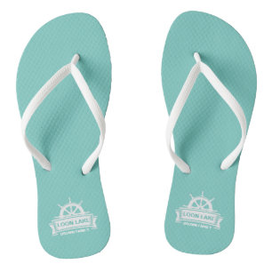 Lake House Family Name Jandals