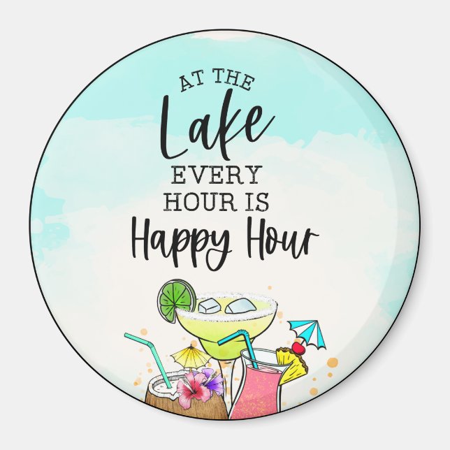 Lake House Gift Magnet (Front)