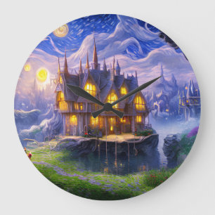 Lake House Large Clock