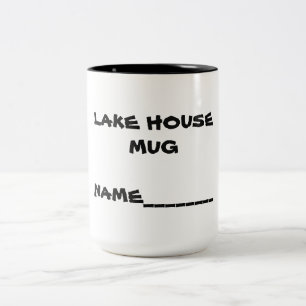 Lake House Name Mug