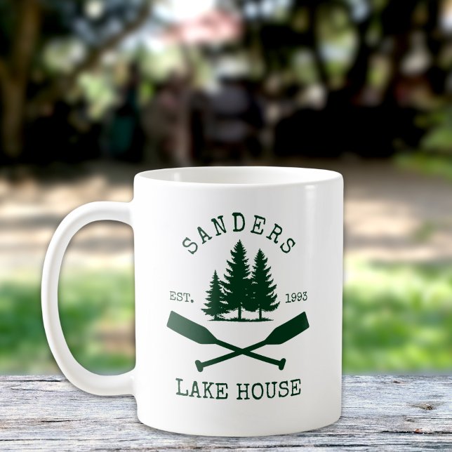 Lake House Nautical Rustic Boat oars Coffee Mug (Creator Uploaded)