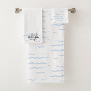 Lake House Vacation Rental - Bath Towel Set