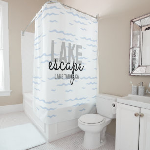 Lake House Vacation Rental - Shower Curtain