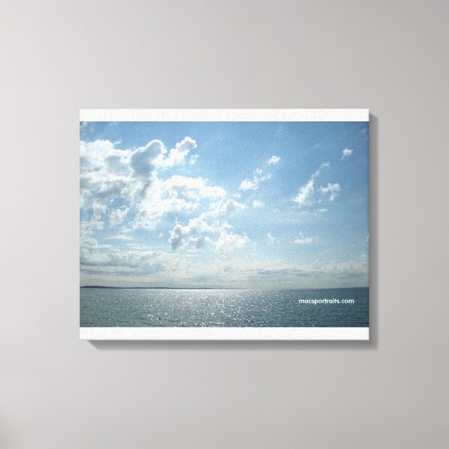 Lake Huron Canvas Print (Front)