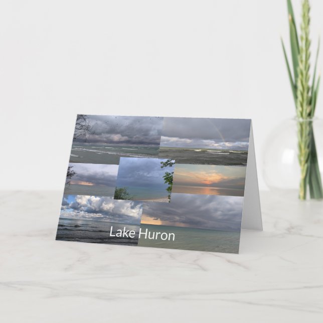 Lake Huron Card (Front)