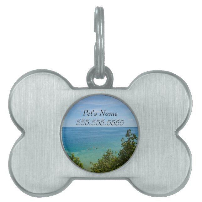 Lake Huron Lookout Pet ID Tag (Front)