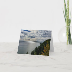 Lake Huron, Mackinac Island view Card