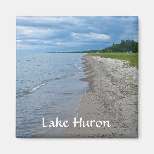 Lake Huron Summer Beach Magnet