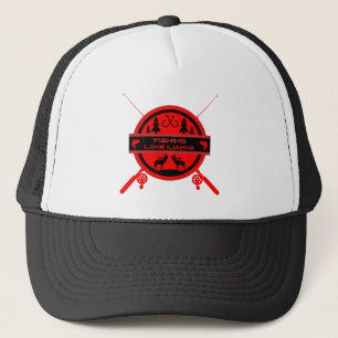 Lake Iliamna Fishing Alaska Trucker Hat