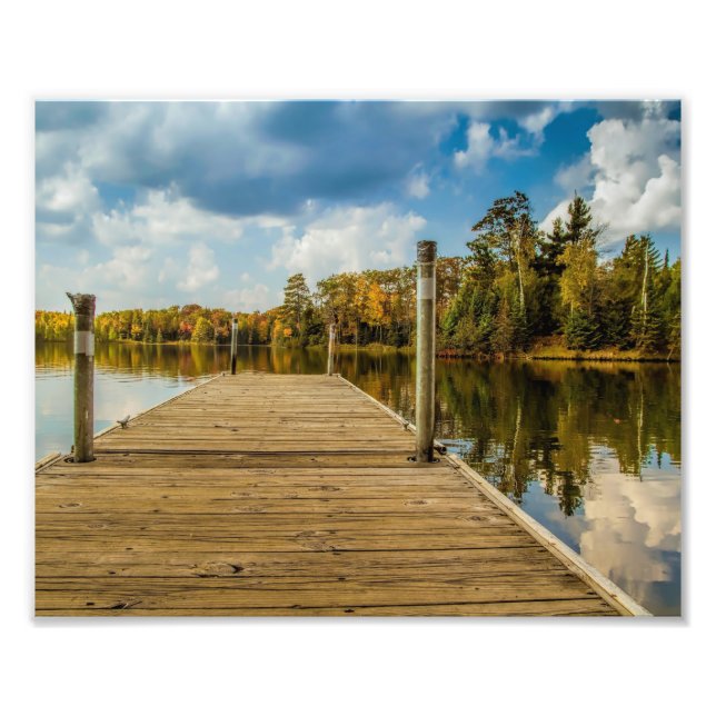 Lake in Fall - Photo Print (Front)