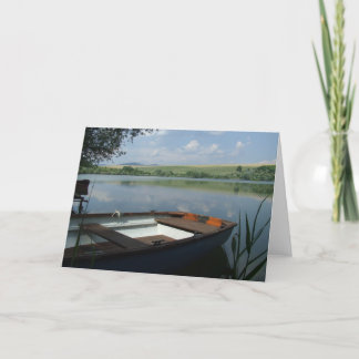 "Lake in Hungary" Card
