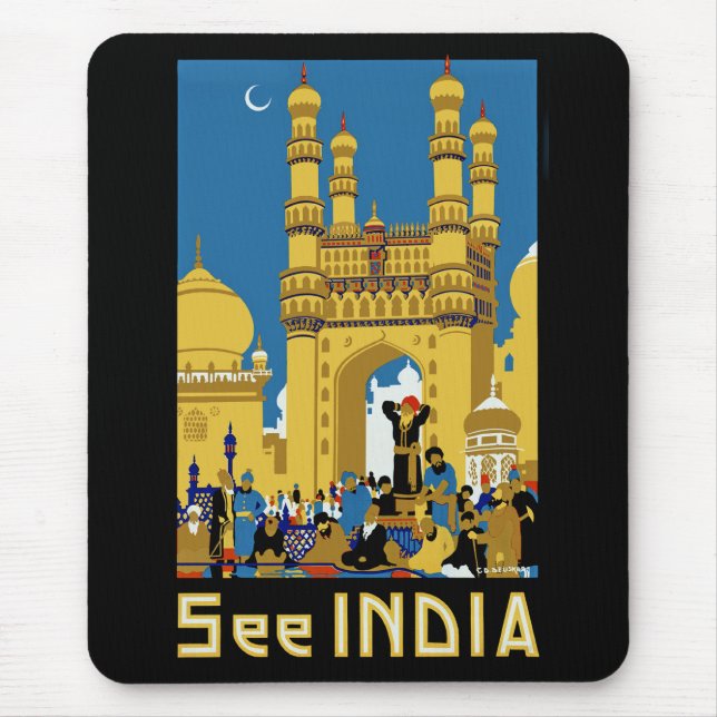 Lake India Mouse Pad (Front)