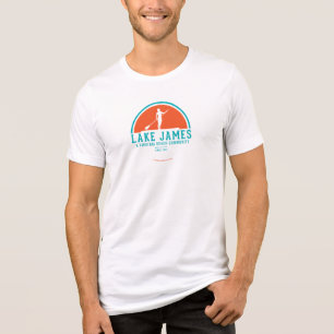 Lake James Men's Serene Summers T-Shirt Tri-Blend Shirt