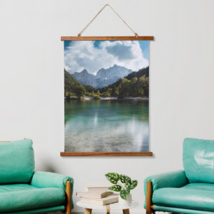 Lake Jasna in Kranjska Gora, Slovenia Hanging Tapestry