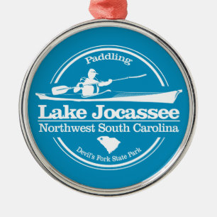 Lake Jocassee (SK) Metal Tree Decoration