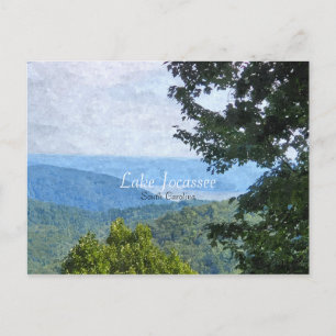Lake Jocassee South Carolina Beautiful Lake Postcard